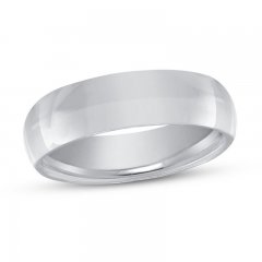 Platinum Wedding Band 6mm