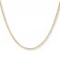 Spiga Chain Necklace 14K Yellow Gold 20" Length