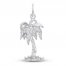 Palm Tree Charm Sterling Silver