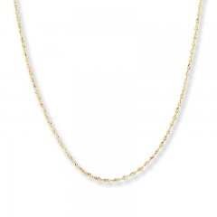 Singapore Chain 14K Yellow Gold 24" Length