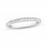 Diamond Wedding Band 1/5 ct tw Round-Cut 14K White Gold