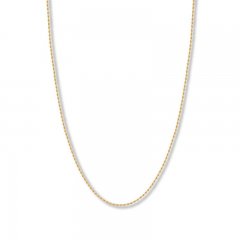 20" Textured Rope Chain 14K Yellow Gold Appx. 1.8mm