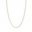 20" Textured Rope Chain 14K Yellow Gold Appx. 1.8mm