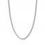 30" Rope Chain 14K White Gold Appx. 4mm