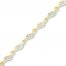 Diamond Bracelet 1/4 ct tw Round-cut 10K Yellow Gold