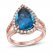 Le Vian Topaz Ring 7/8 ct tw Diamonds 14K Strawberry Gold