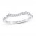 First Light Diamond Wedding Band 1/5 ct tw Round-cut 14K White Gold