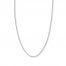 24" Snake Chain 14K White Gold Appx. 1.4mm