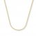 Wheat Chain Necklace 14K Yellow Gold 24" Length