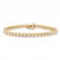 Previously Owned Diamond Bracelet 1/4 ct tw Round-cut 10K Yellow Gold