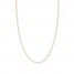 20" Figaro Chain Necklace 14K Yellow Gold Appx. 1.28mm