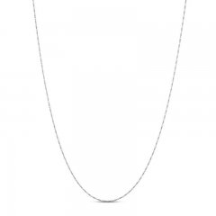 Chain Necklace 14K White Gold 18"