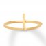 Cross Ring 14K Yellow Gold