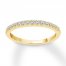 Diamond Wedding Band 1/5 ct tw Round-cut 14K Yellow Gold