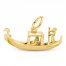 Gondola Charm 14K Yellow Gold