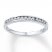 Diamond Anniversary Ring 1/6 ct tw Round-cut 10K White Gold