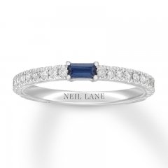 Neil Lane Sapphire Anniversary Band 1/3 ct tw Diamonds 14K Gold