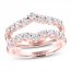 Leo Diamond Enhancer Band 1 ct tw Round-cut 14K Rose Gold