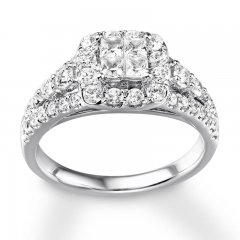 Diamond Engagement Ring 1-1/4 ct tw 14K White Gold