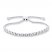 Bolo Bracelet 1/15 ct tw Diamonds Sterling Silver