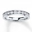 Diamond Anniversary Band 1 ct tw Round-cut 10K White Gold