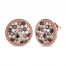 Le Vian Diamond Earrings 1-1/6 ct tw 14K Strawberry Gold