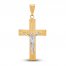 Crucifix Charm 14K Yellow Gold