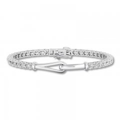 Love + Be Loved Diamond Bracelet 5 ct tw 14K White Gold