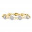 Diamond Bracelet 3 Carat tw 14K Yellow Gold