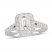 Neil Lane Diamond Engagement Ring 1-3/4 ct tw 14K White Gold