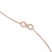 Infinity Bracelet 14K Rose Gold