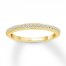 Diamond Wedding Band 1/5 ct tw Round-cut 14K Yellow Gold