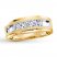 Previously Owned Men's Diamond Band 1/2 ct tw 10K Yellow Gold