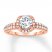 Diamond Engagement Ring 1 ct tw Round-cut 14K Rose Gold