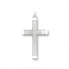 Cross Charm Sterling Silver