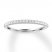 Diamond Wedding Band 1/6 ct tw Round-cut 14K White Gold