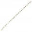 Paperclip Bracelet 10K Yellow Gold 7.25"