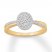 Diamond Ring 1/3 ct tw Round-cut 10K Yellow Gold