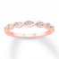 Diamond Anniversary Band 1/15 ct tw Round-cut 10K Rose Gold