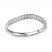 Diamond Wedding Band 1/5 ct tw 14K White Gold