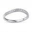 Diamond Wedding Band 1/5 ct tw 14K White Gold