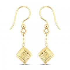 Dangle Earrings 14K Yellow Gold