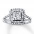 Previously Owned Ring 1 ct tw Diamonds 14K White Gold