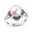 Le Vian Pearl Ring 1/3 ct tw Diamonds 14K Vanilla Gold