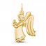 Praying Angel Charm 14K Yellow Gold