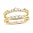 Diamond Enhancer Band 1/2 ct tw Round-cut 14K Yellow Gold