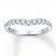 Previously Owned Diamond Wedding Band 3/8 ct tw Round-cut 14K White Gold