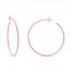 Hoop Earrings 14K Rose Gold 40mm