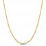 Men's Rope Chain 10K Yellow Gold 18"