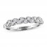 Adrianna Papell Diamond Anniversary Ring 1/4 ct tw Round-cut 14K White Gold